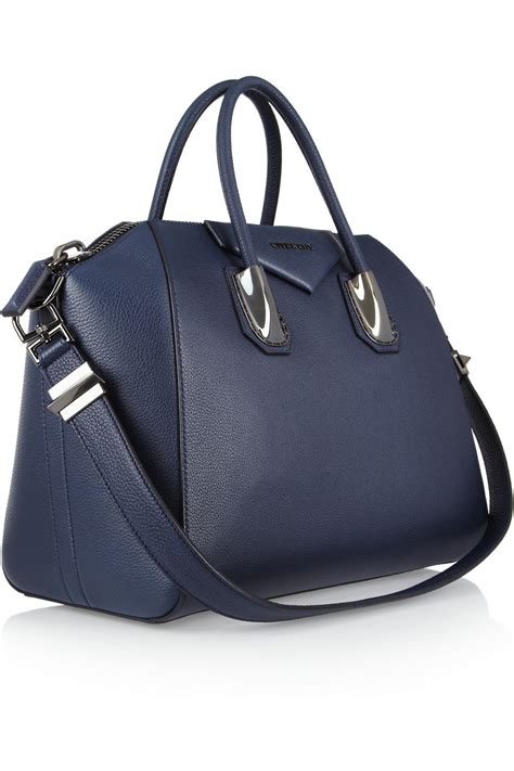 givenchy antigona clutch navy|Givenchy antigona mini bag.